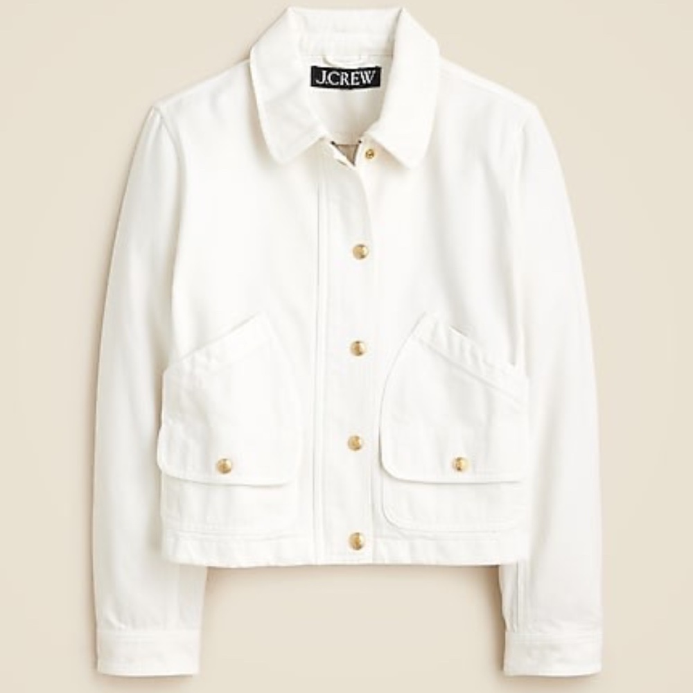 J.Crew Short Barn Jacket™ Small NWT